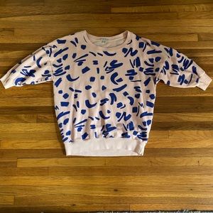 Vintage Pink and blue sweatshirt